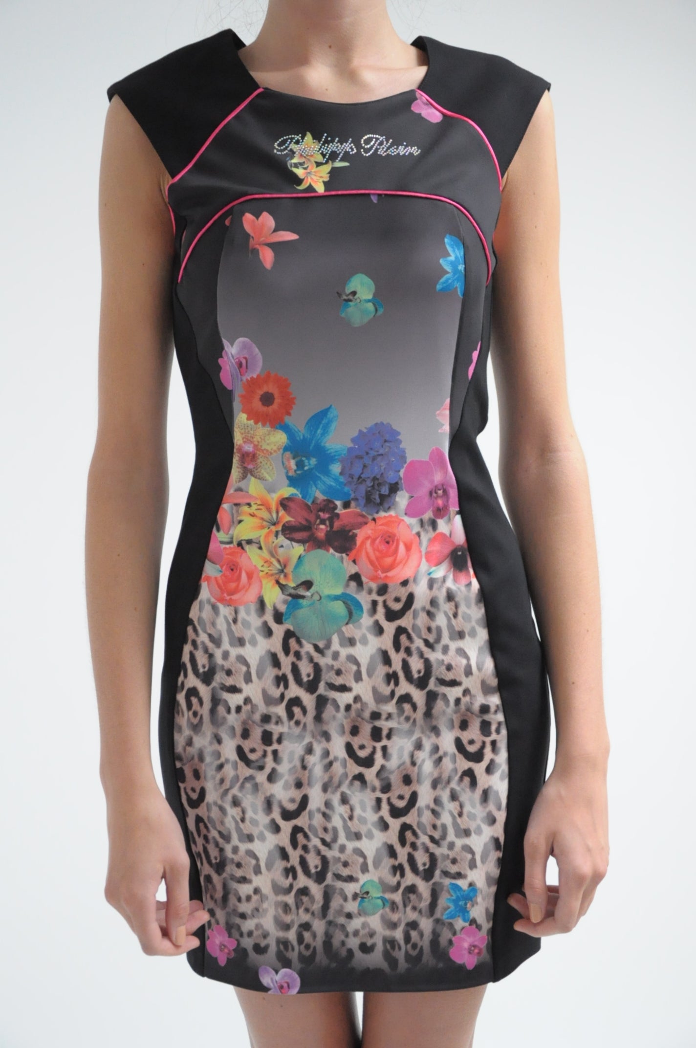 Floral Slimming Side Bodycon Dress