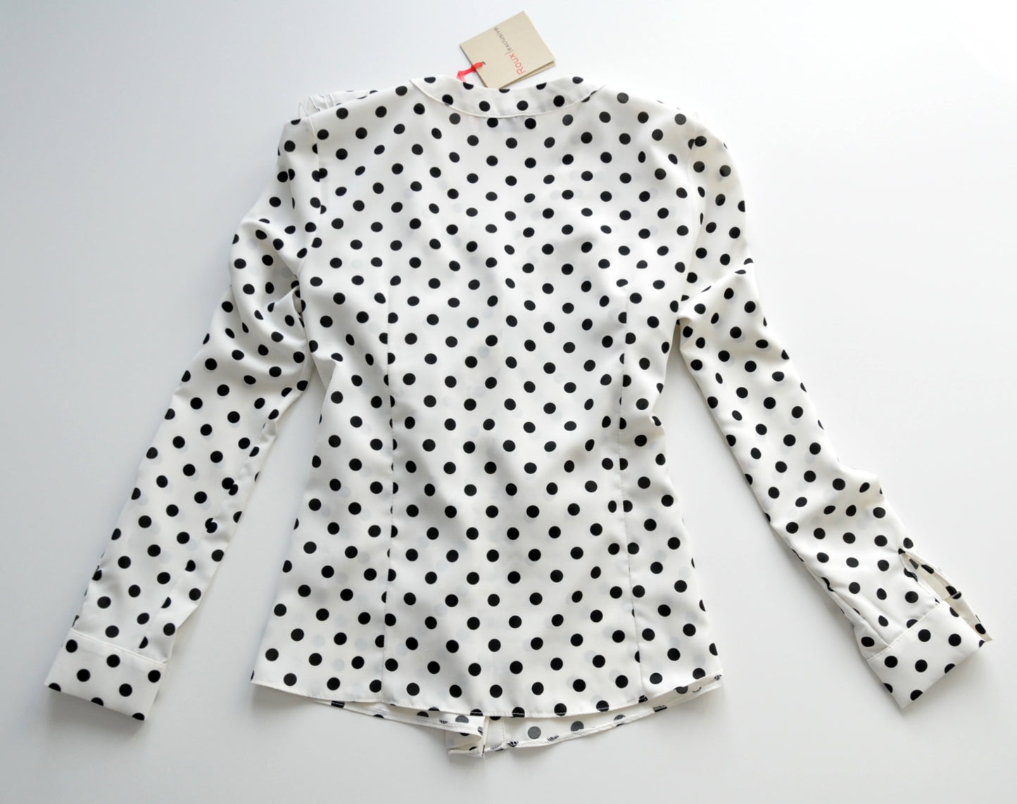 Polka Dot frill Blouse