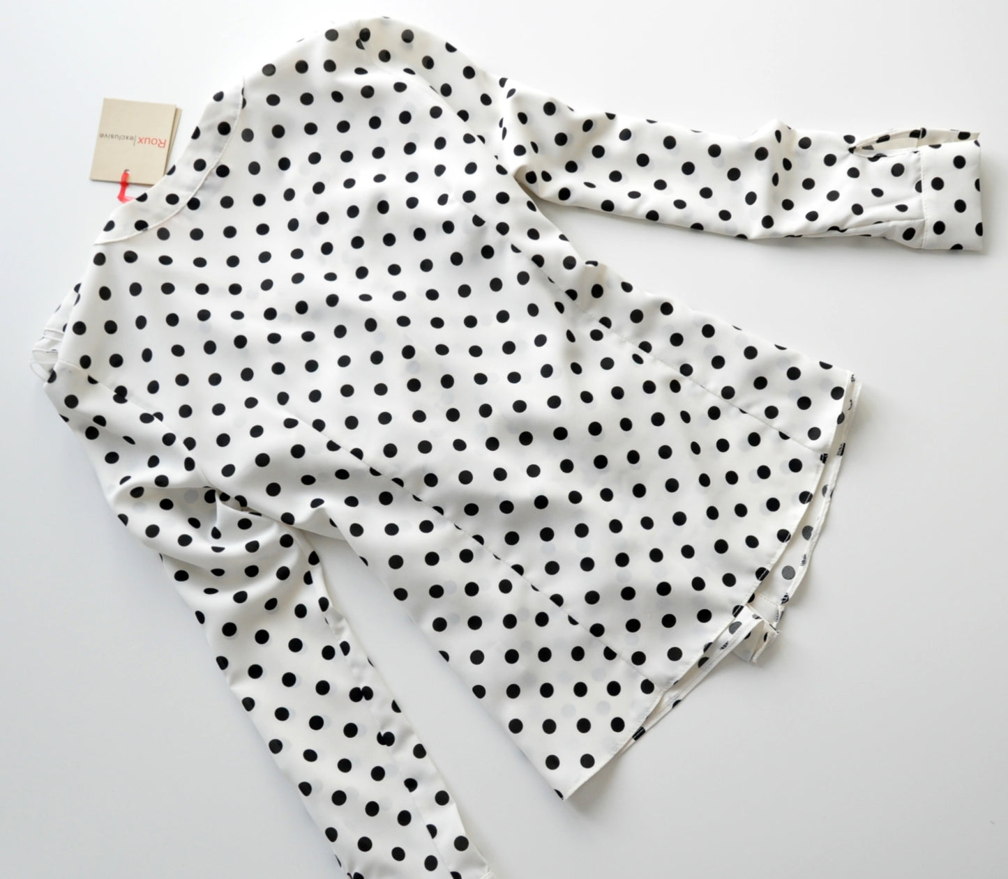 Polka Dot frill Blouse