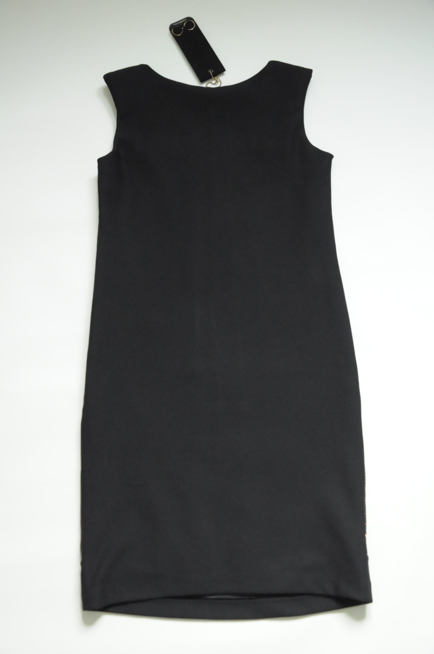 Cooper Metalized Front Block Shift Dress