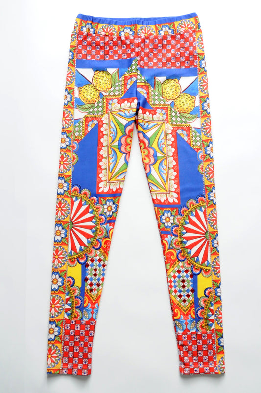 Sicily printed leggings