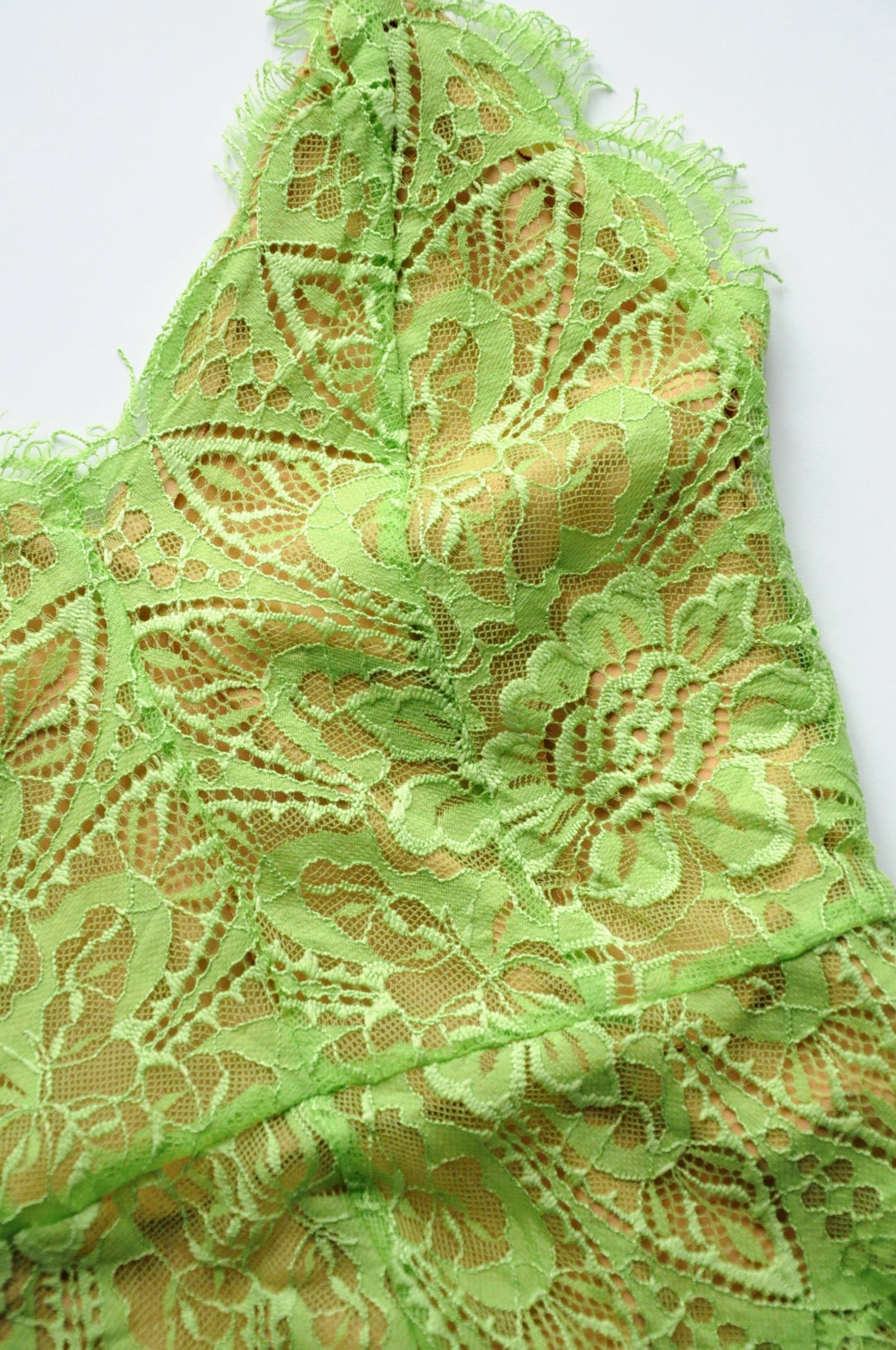 Lime lace bodysuit online